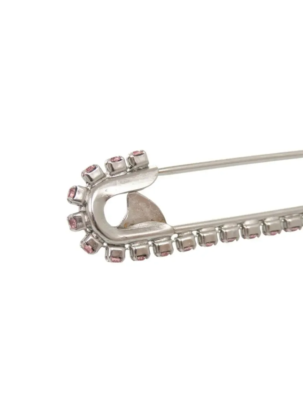 Chanel Cc Logo Brooch Silver-Tone Metal #343238C66B